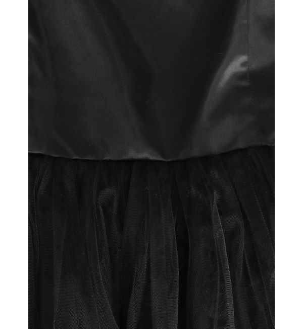 CALNAMUR「ROSE ASYMMETRY MINI OP/ローズアシンメトリーミニワンピース」|ワンピース|