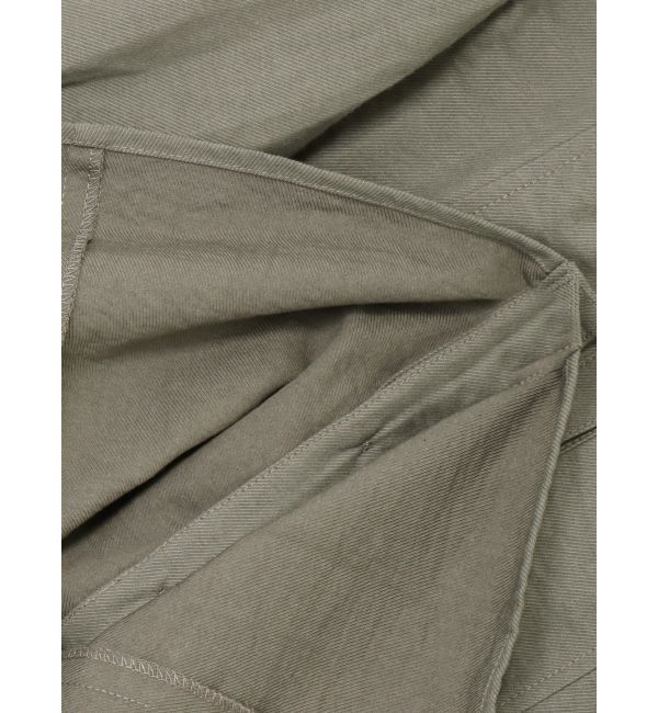 CALNAMUR「ギャザリングシャツミニワンピース」|ワンピース|