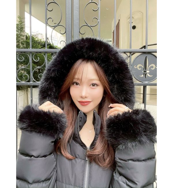 RESEXXY「フード付きダウンコート【完売サイズは品番：1526100221で販売中】」|ダウン|