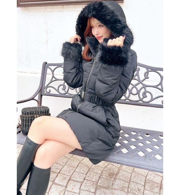 RESEXXY「フード付きダウンコート【完売サイズは品番：1526100221で販売中】」|ダウン|