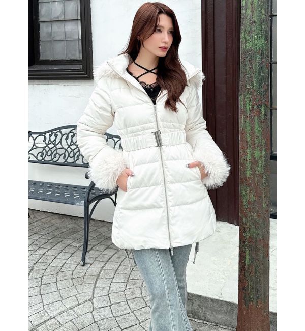 RESEXXY「フード付きダウンコート【完売サイズは品番：1526100221で販売中】」|ダウン|