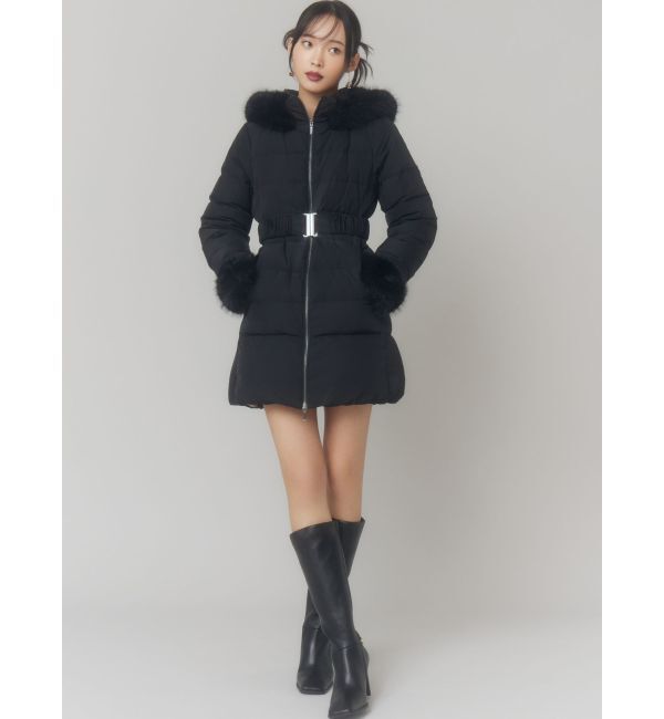 RESEXXY「フード付きダウンコート【完売サイズは品番：1526100221で販売中】」|ダウン|