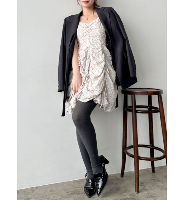 dazzlin「ギャザーリボンミニワンピース」|ワンピース|