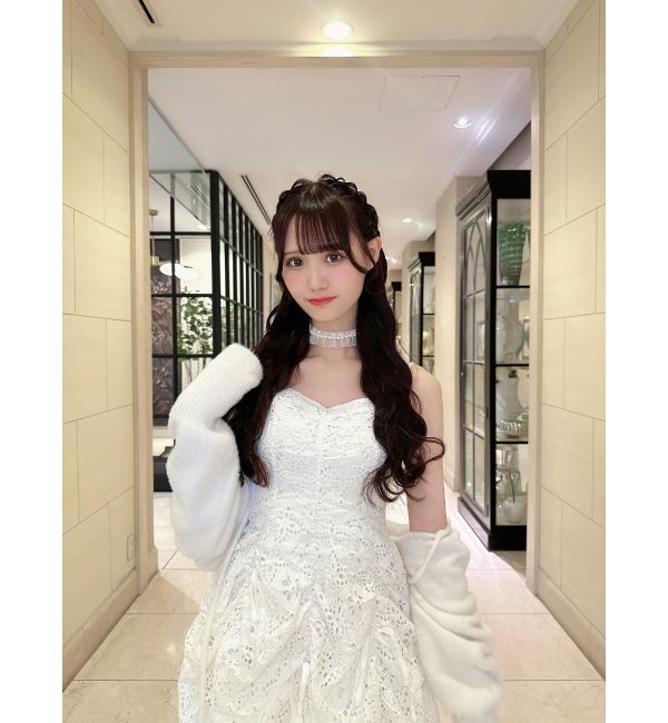 dazzlin「ギャザーリボンミニワンピース」|ワンピース|