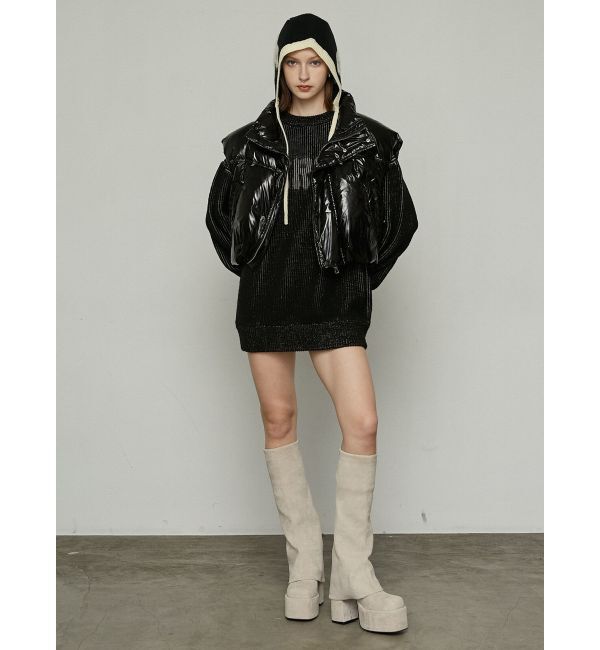 EMODA「コンパクトパッファーダウンベスト」|ダウンベスト・ベスト|