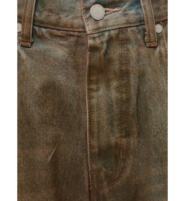 EMODA「ヴィンテージライクデニムハーフパンツ」|デニム|