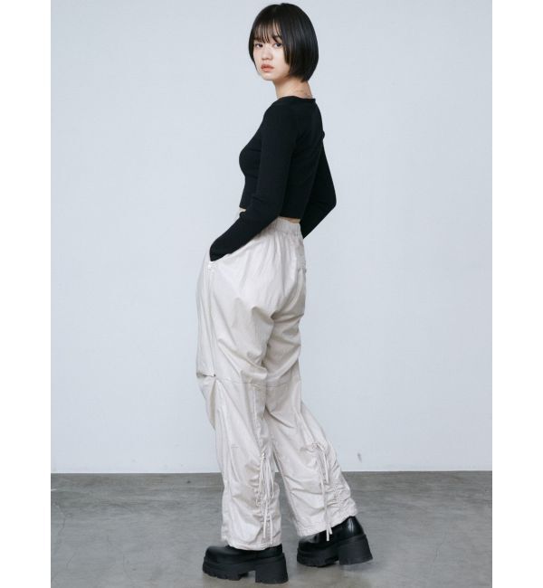 EMODA「タックリボンルーズパンツ」|その他|