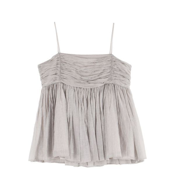 MERCURYDUO「【OUNNOUN】ペプラムキャミソールブラウス」|シャツ・ブラウス|