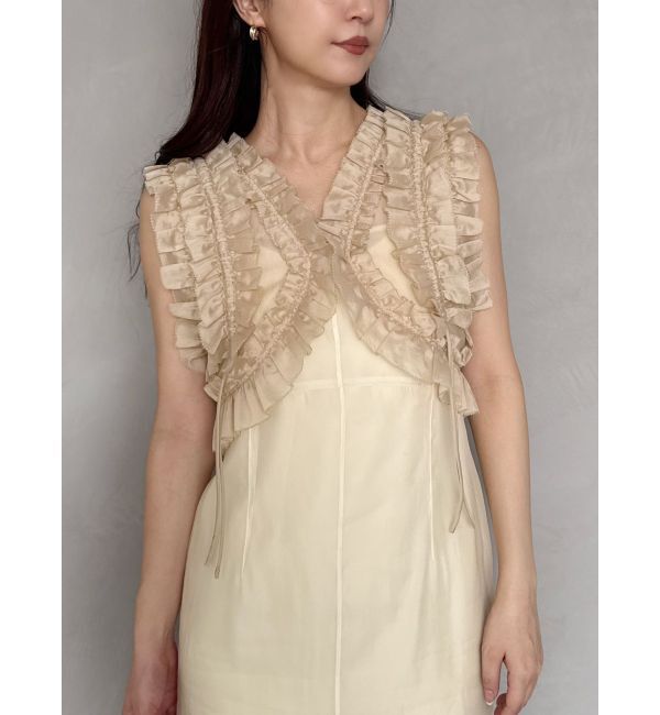 MERCURYDUO「【OUNNOUN】ピコフリル2WAYブラウス」|シャツ・ブラウス|