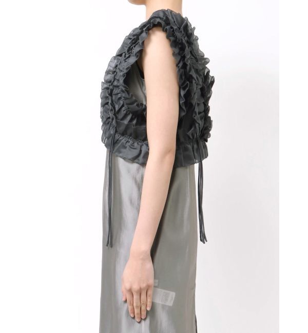 MERCURYDUO「【OUNNOUN】ピコフリル2WAYブラウス」|シャツ・ブラウス|