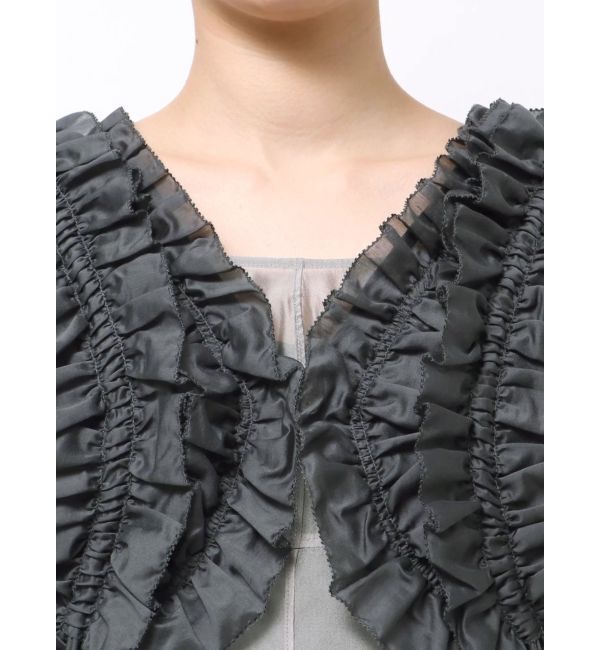 MERCURYDUO「【OUNNOUN】ピコフリル2WAYブラウス」|シャツ・ブラウス|