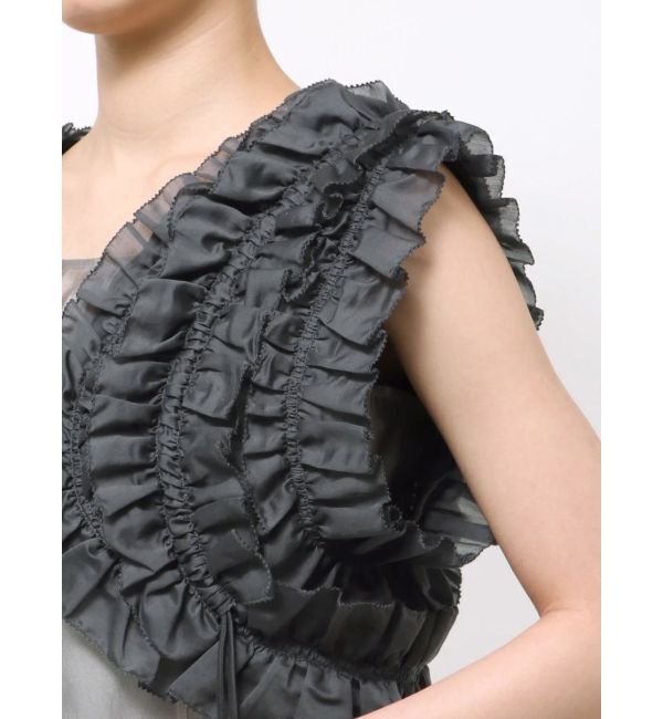 MERCURYDUO「【OUNNOUN】ピコフリル2WAYブラウス」|シャツ・ブラウス|