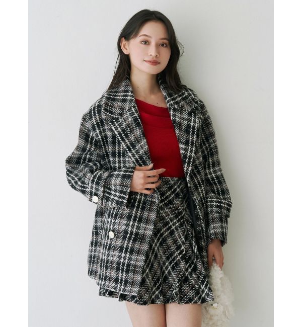 MERCURYDUO「オリジナルロービングチェックミニスカパン」|その他|