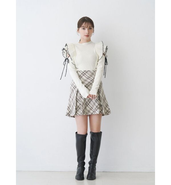 MERCURYDUO「オリジナルロービングチェックミニスカパン」|その他|