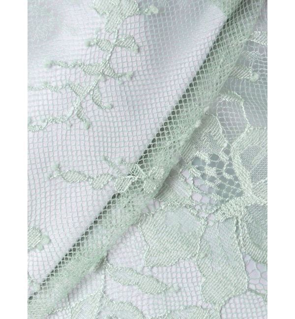 MERCURYDUO「レースギャザーフレアワンピース」|ワンピース|