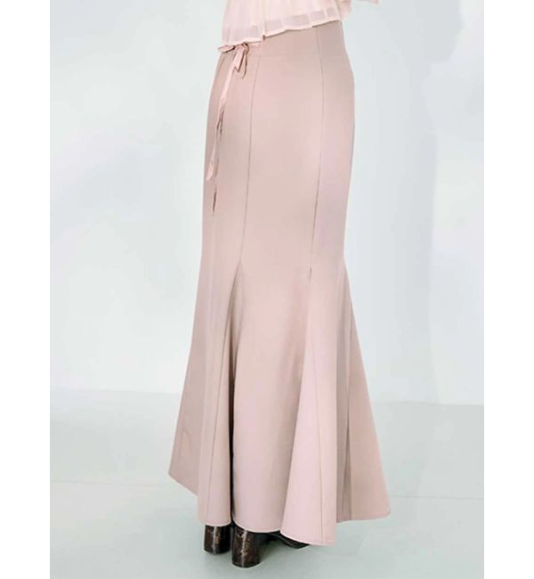 MERCURYDUO「バックレースアップストレッチマーメイドスカート」|スカート|