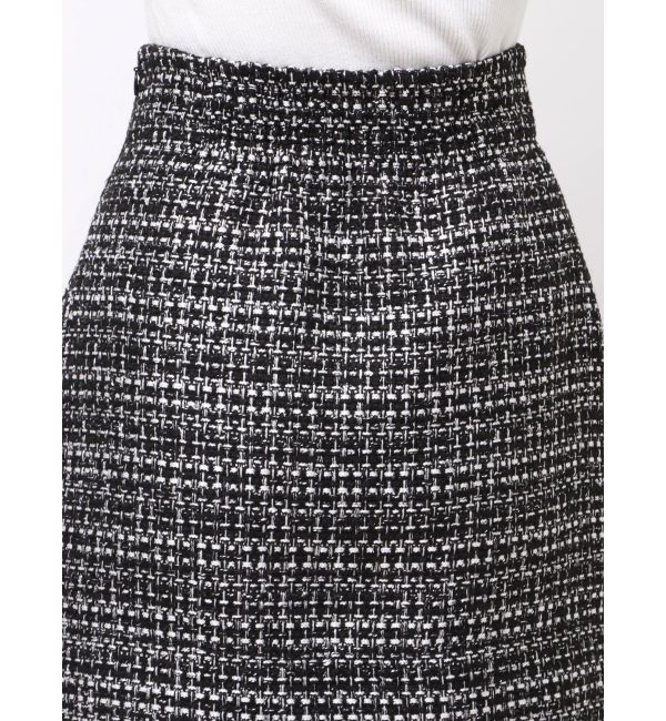 MERCURYDUO「ツイード台形ミニスカート」|スカート|
