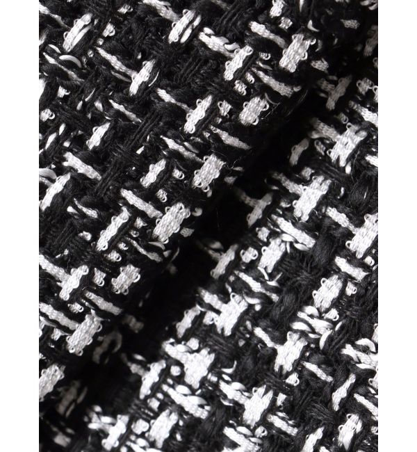 MERCURYDUO「ツイード台形ミニスカート」|スカート|