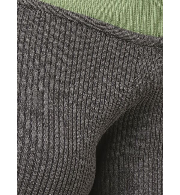 MURUA「レイヤードワンショルハーフニット」|ニット・セーター|