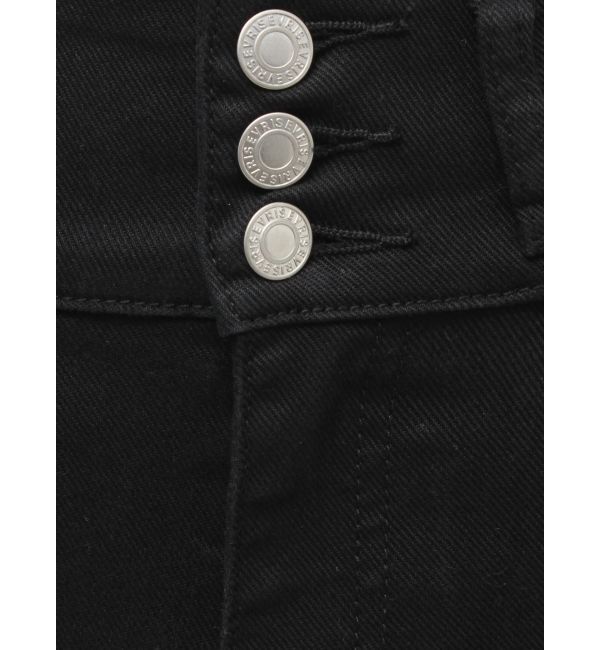 EVRIS「ワイドベルトハイウエストスキニーデニムパンツ」|デニム|