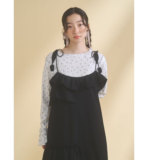 merry jenny「tulip frillキャミワンピース」|ワンピース|