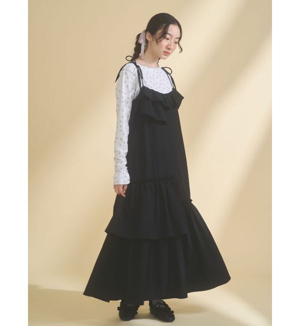 merry jenny「tulip frillキャミワンピース」|ワンピース|