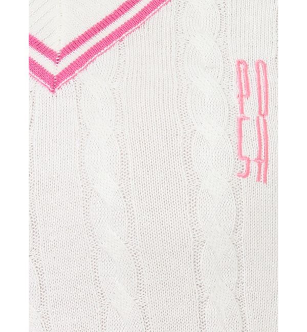 GYDA「POSHハーフスリーブケーブルニットワンピース」|ワンピース|