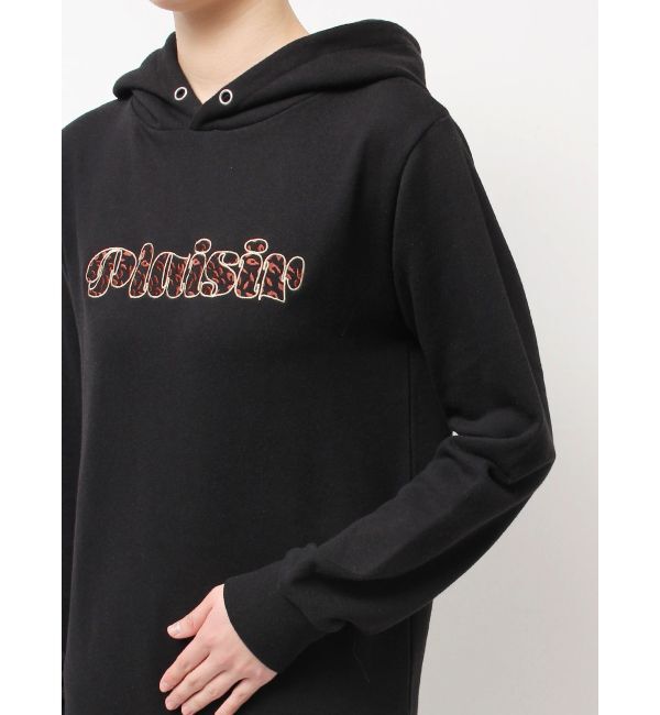 GYDA「Plaisir leopardパーカーワンピース」|ワンピース|