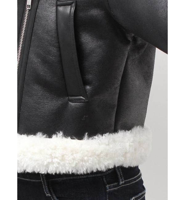 GYDA「ECO MOUTON RIDERSジャケット」|ライダースジャケット|