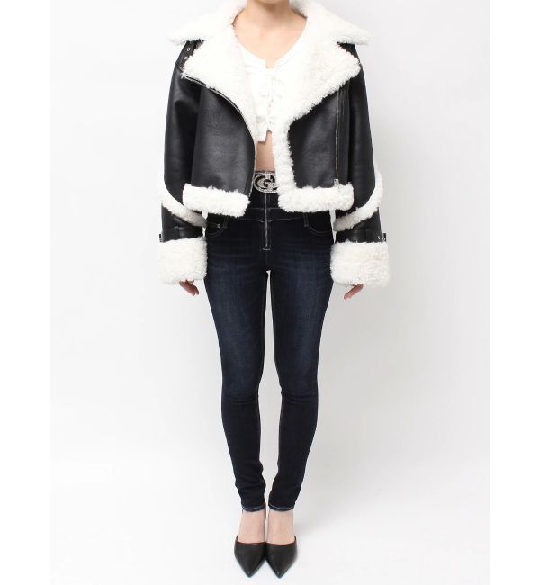 GYDA「ECO MOUTON RIDERSジャケット」|ライダースジャケット|