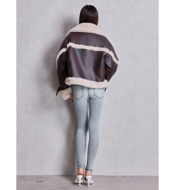 GYDA「ECO MOUTON RIDERSジャケット」|ライダースジャケット|