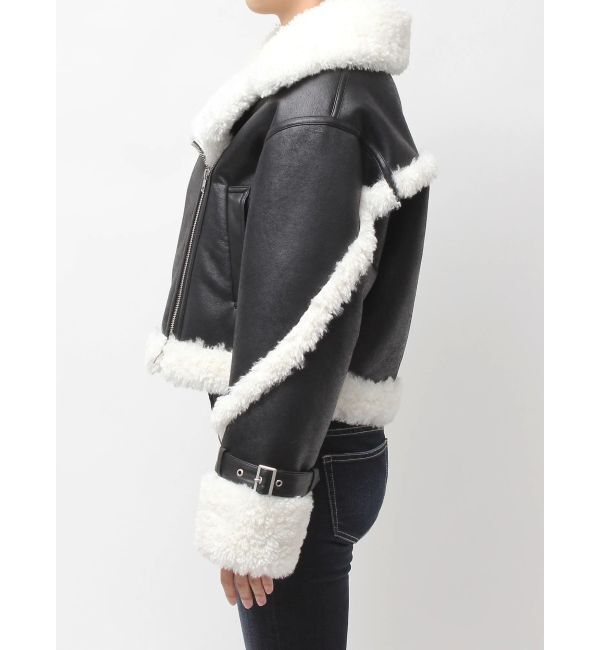 GYDA「ECO MOUTON RIDERSジャケット」|ライダースジャケット|