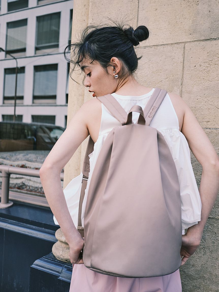 emmi atelier「eco 撥水２ｗａｙボディバックパック」|リュック|