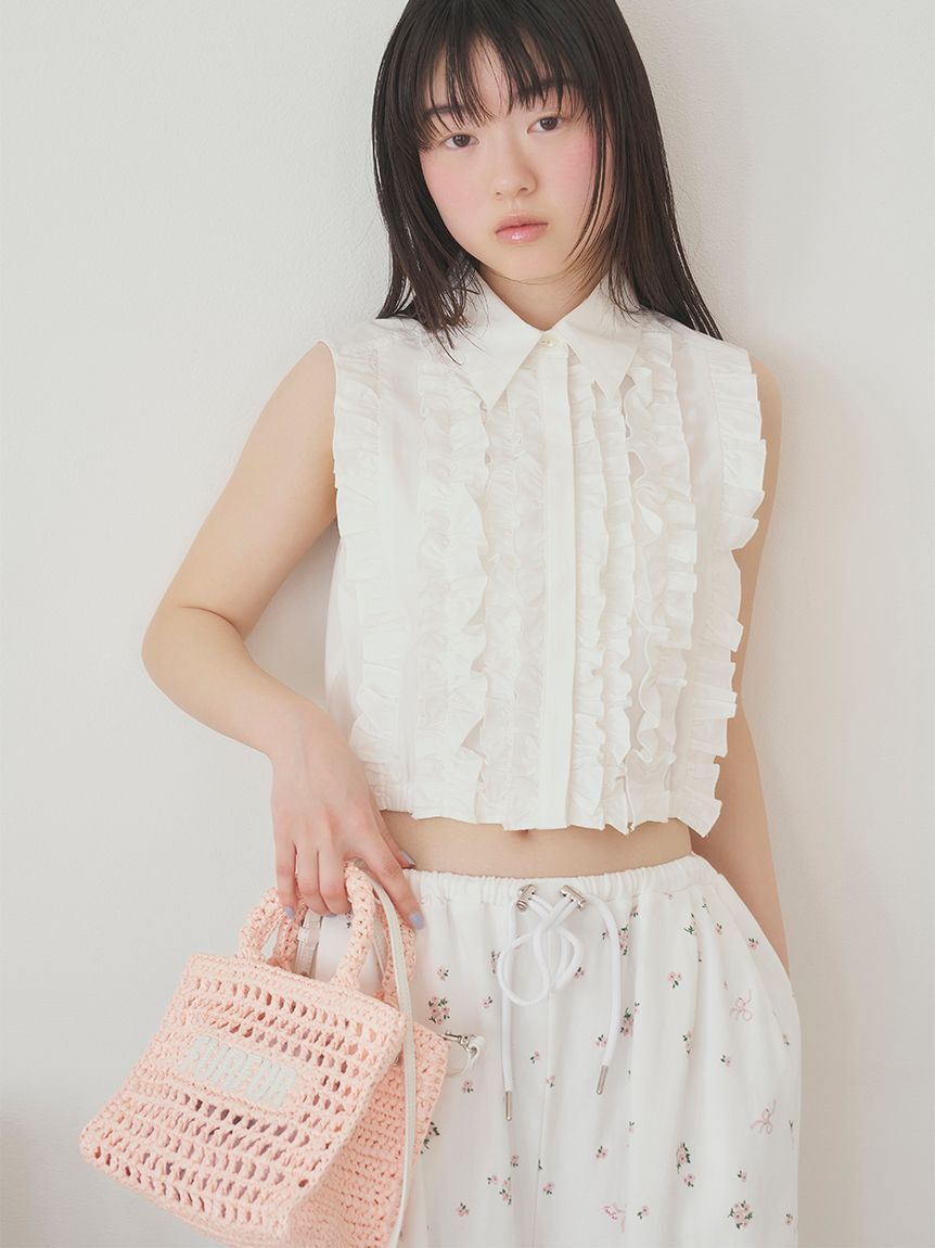 FURFUR「【限定カラー】ラフィアロゴトートバッグ」|トートバッグ|