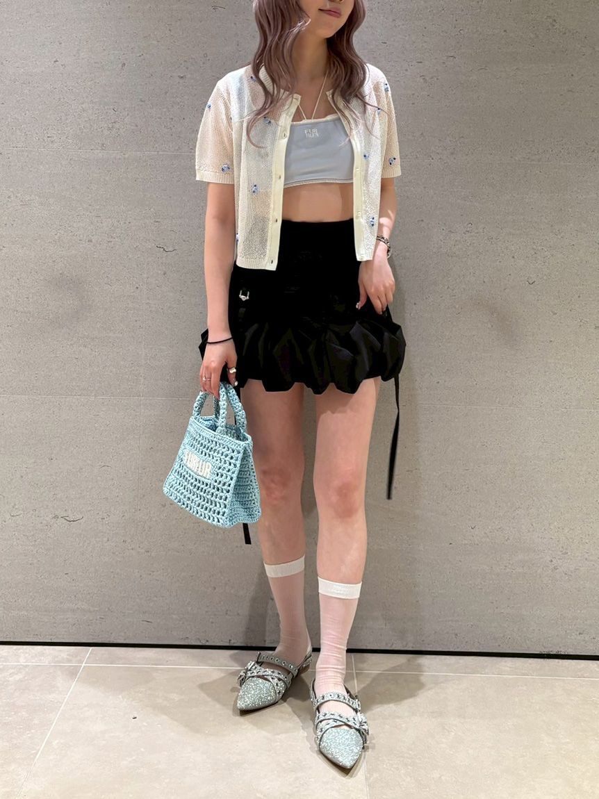 FURFUR「【限定カラー】ラフィアロゴトートバッグ」|トートバッグ|