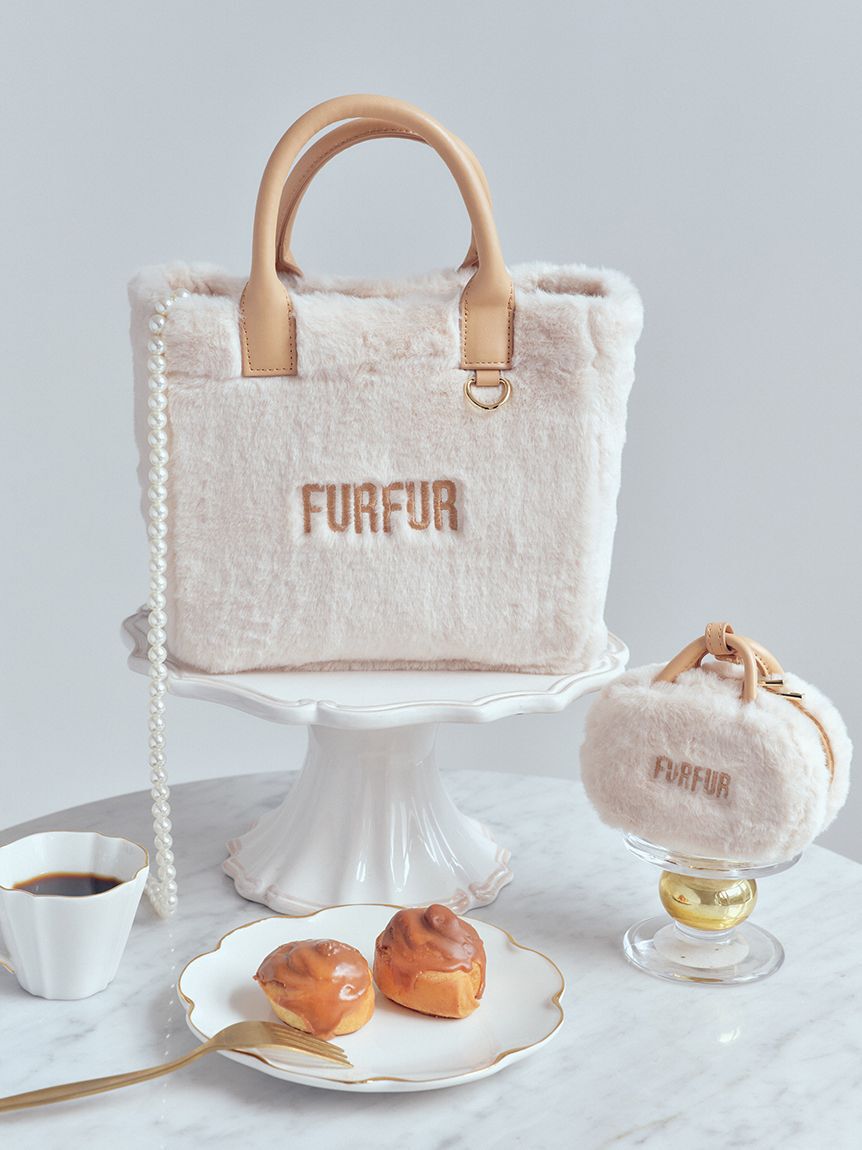 FURFUR「【限定カラー】エコファートートミニチャーム」|キーケース|
