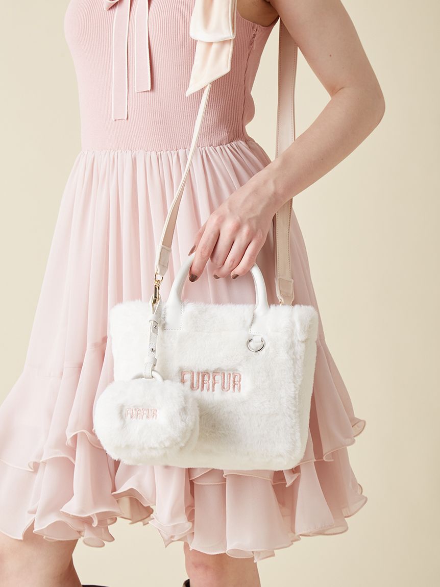 FURFUR「【限定カラー】エコファートートミニチャーム」|キーケース|