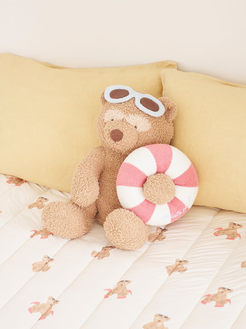 gelato pique Sleep「【Sleep】サマーベアポケット付きクッション」|クッション・クッションカバー|BRW