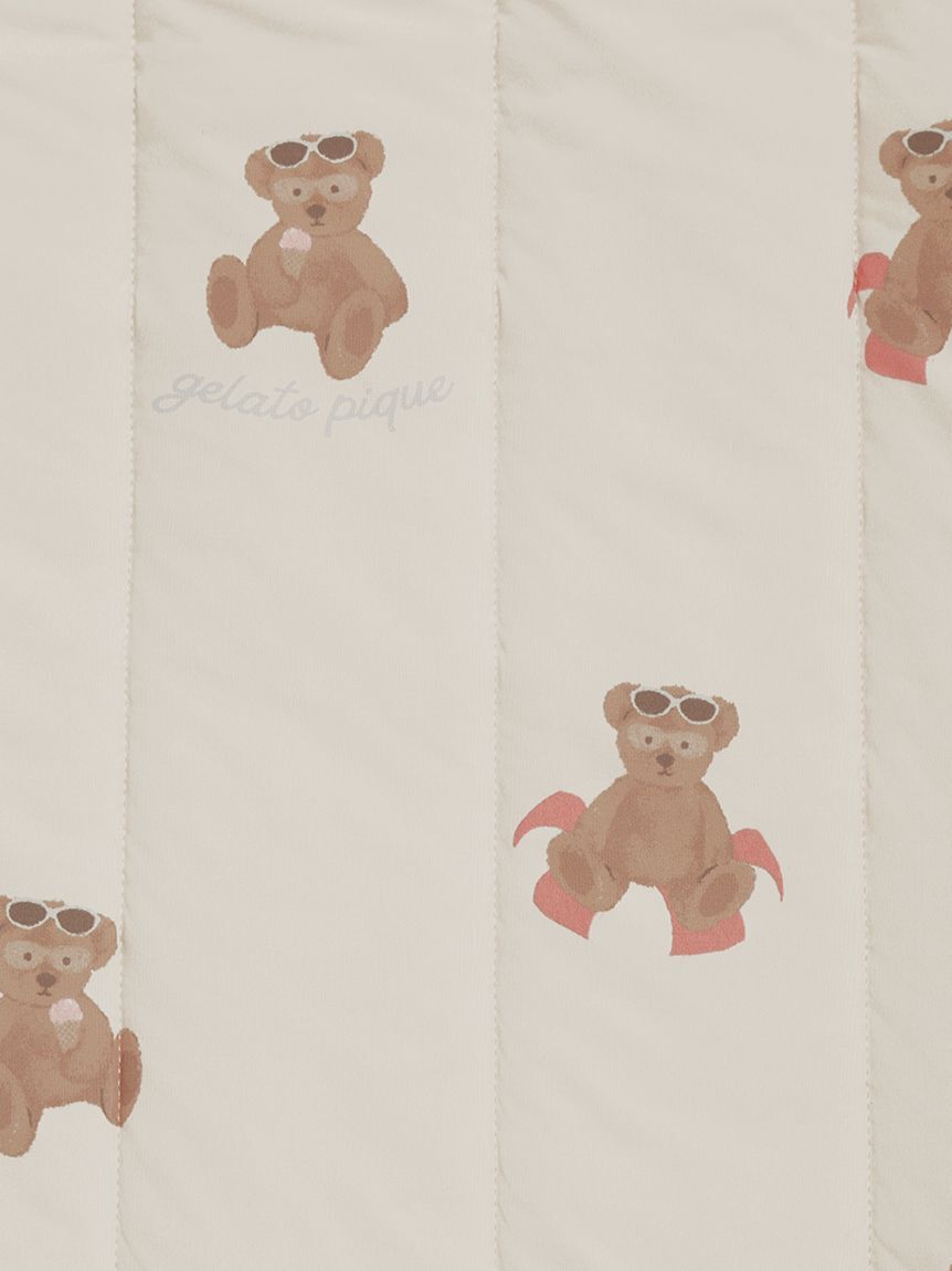 gelato pique Sleep「【Sleep】【接触冷感】サマーベア柄敷きパッド（セミダブル）」|その他|