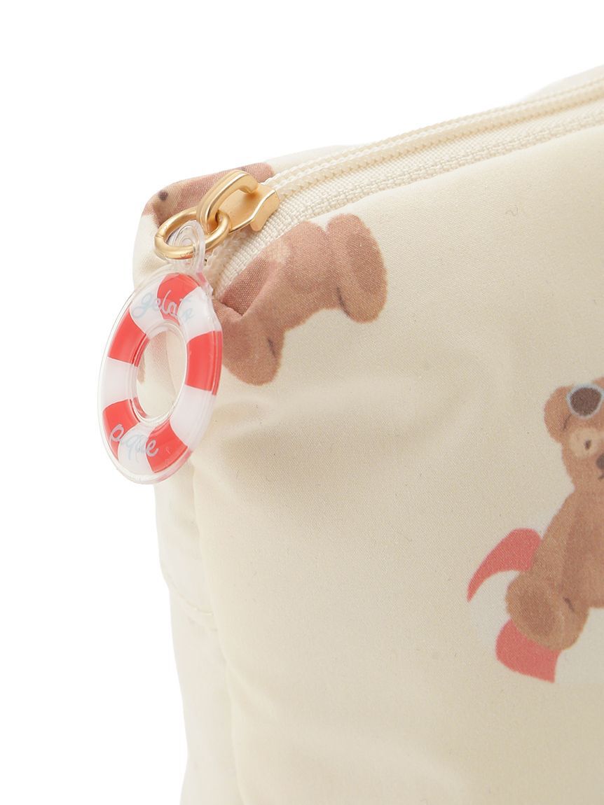 gelato pique「サマーベア総柄ティッシュポーチ」|ポーチ|