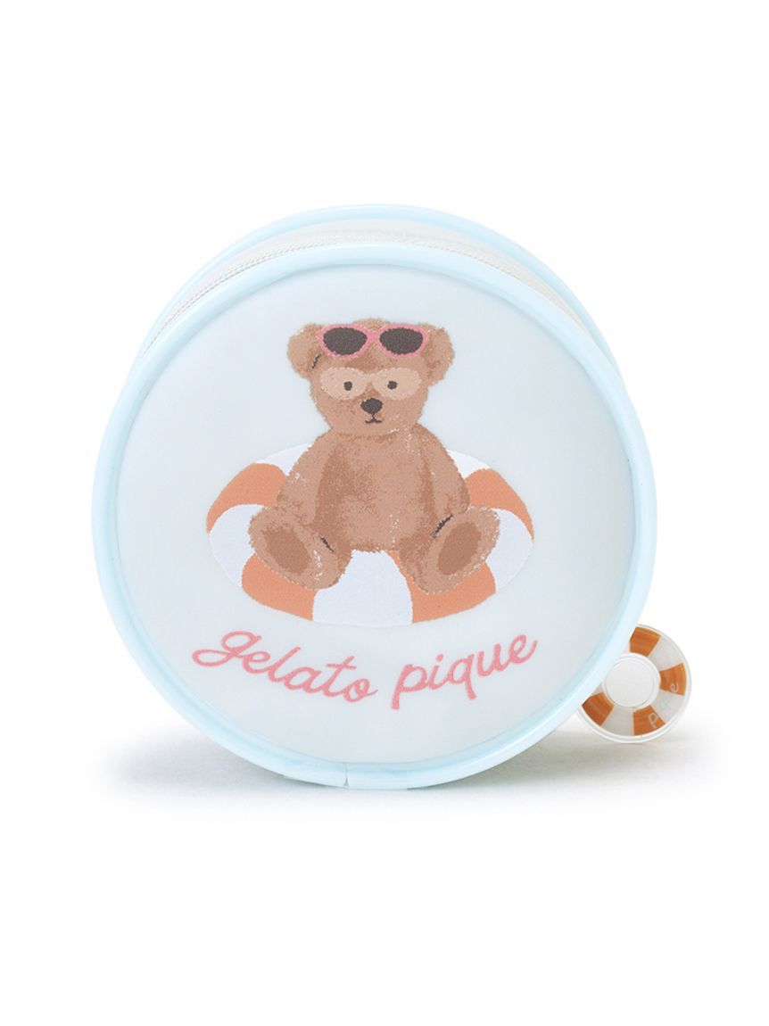 gelato pique「サマーベア PVCポーチ」|ポーチ|BLU