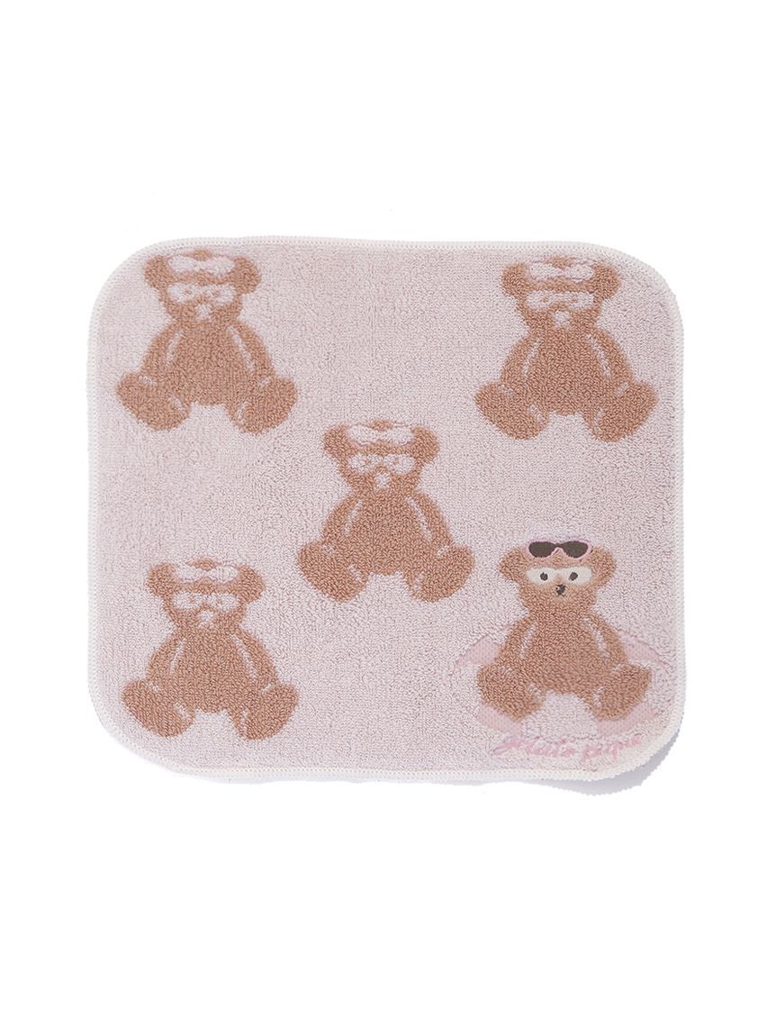 gelato pique「サマーベアハンドタオル」|ハンカチ|PNK