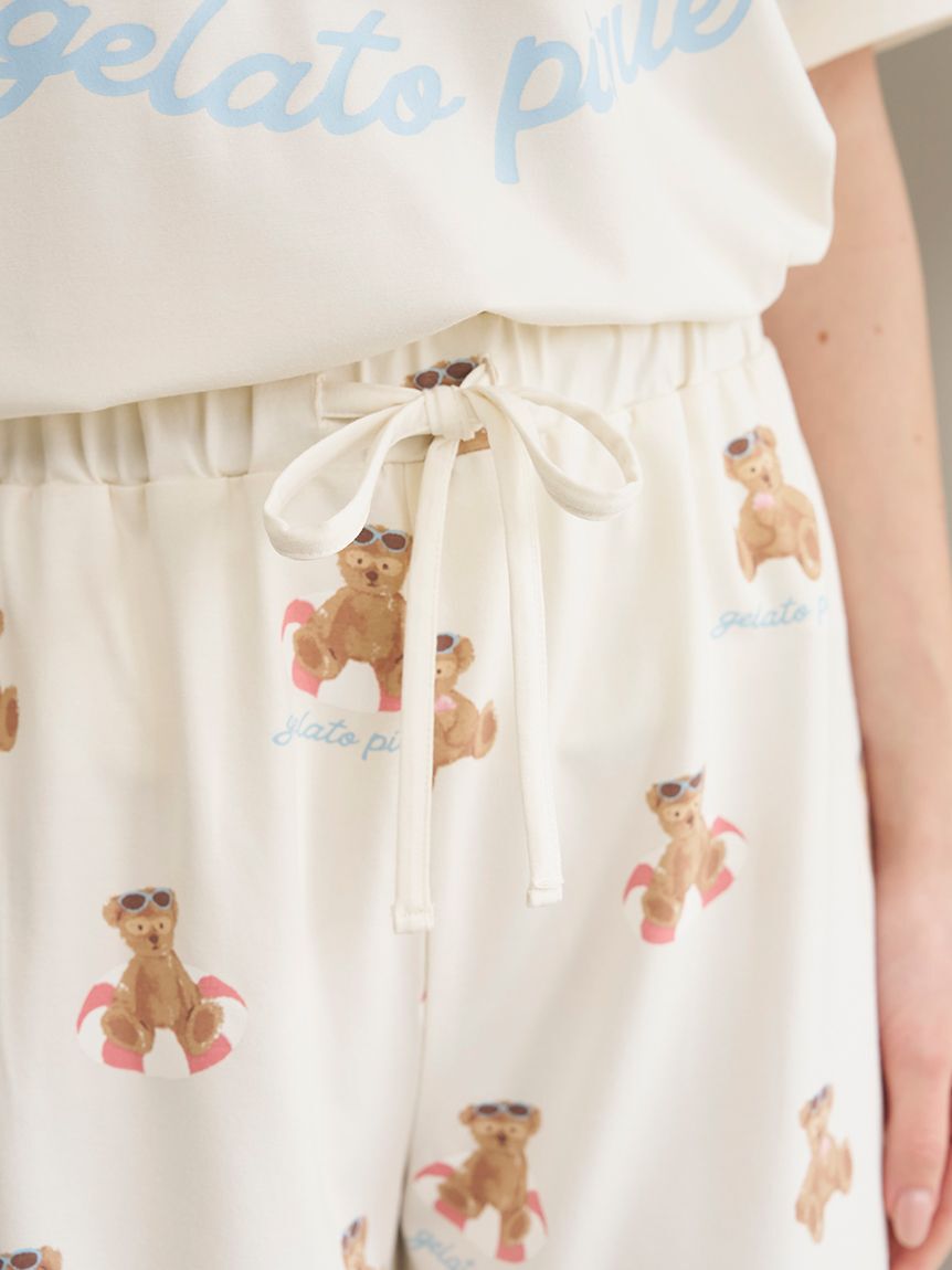 gelato pique「【接触冷感】サマーベア柄ショートパンツ」|ルームウェア|