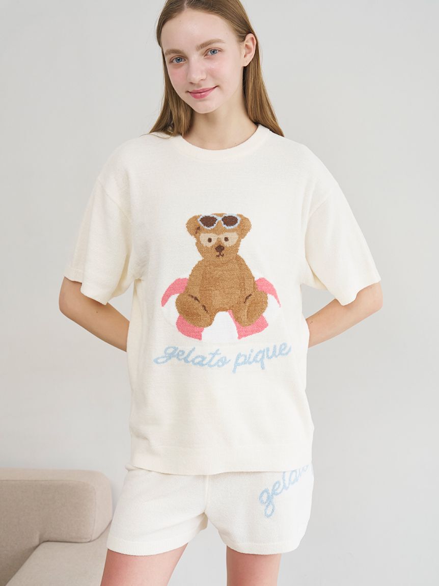 gelato pique「ロゴジャガードショートパンツ」|ルームウェア|