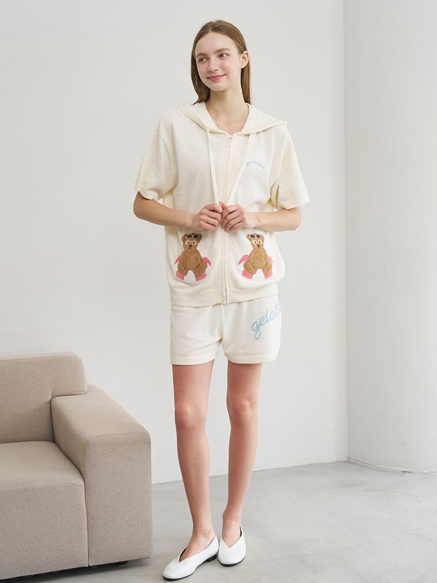 gelato pique「ロゴジャガードショートパンツ」|ルームウェア|