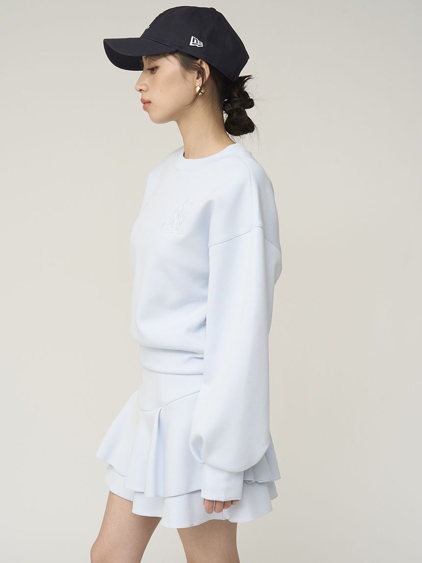 SNIDEL「ボンディングロゴスウェットプルオーバー」|スウェット・ジャージ|