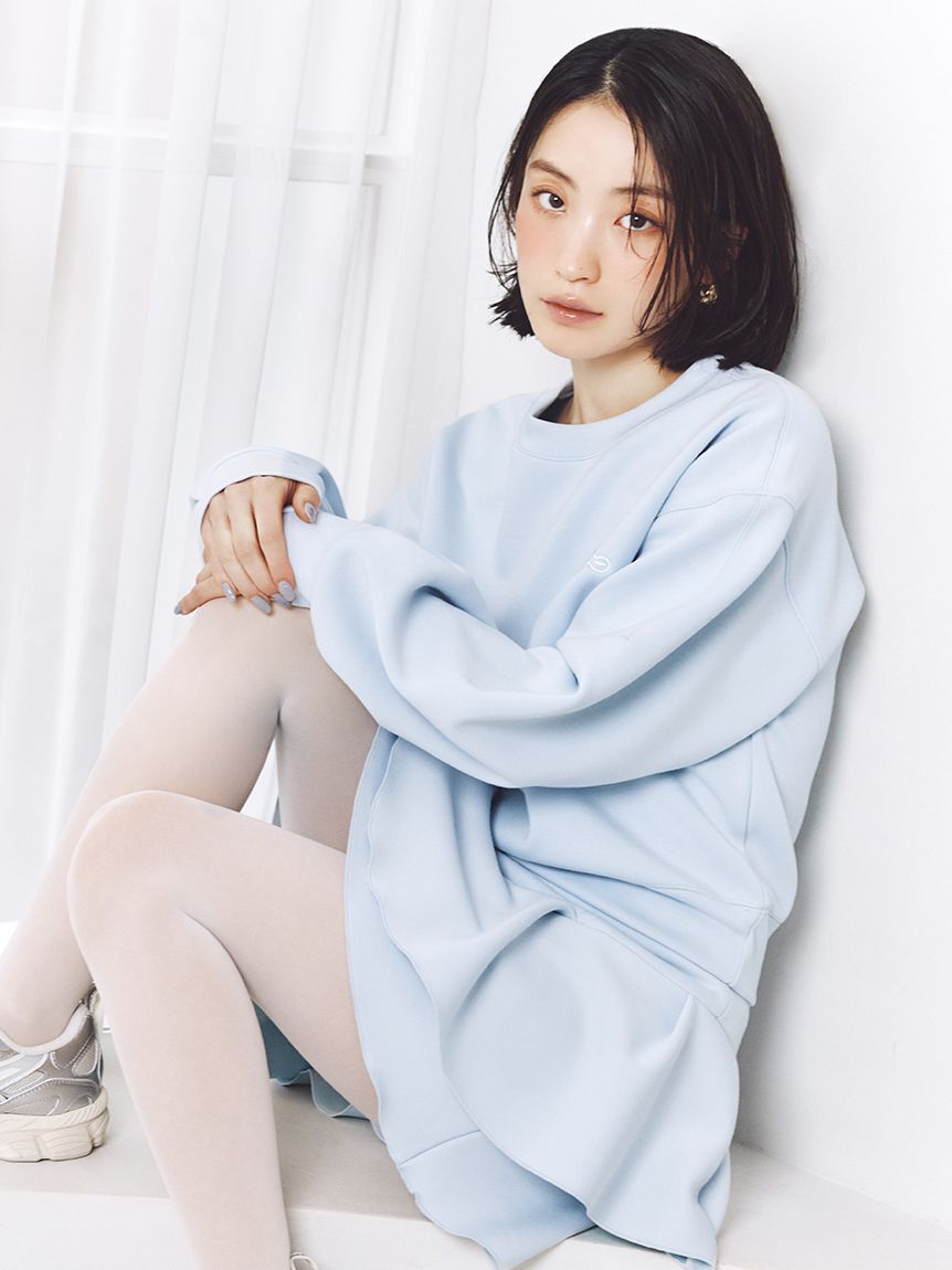 SNIDEL「ボンディングロゴスウェットプルオーバー」|スウェット・ジャージ|