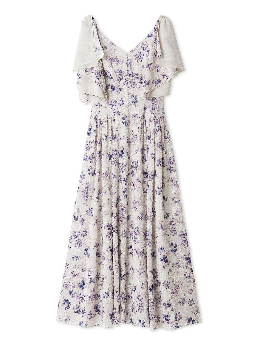 SNIDEL「リボンジャガードワンピース」|ワンピース|