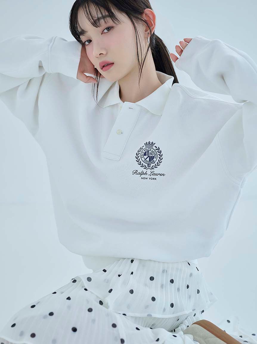 SNIDEL「【POLO RALPH LAUREN】スウェット」|スウェット・ジャージ|WHT