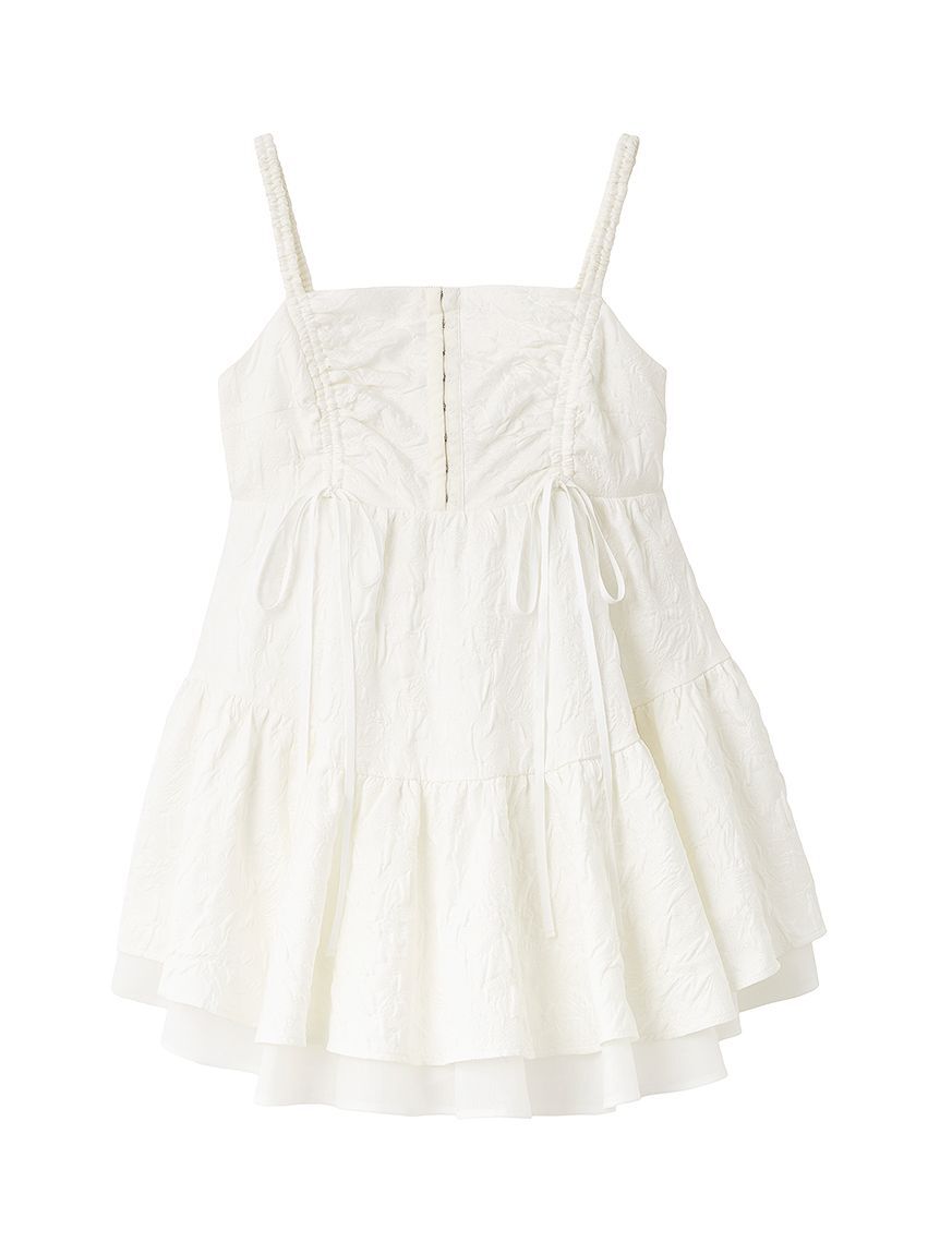 SNIDEL「【Chacott】コラボジャガードミニワンピース」|ワンピース|